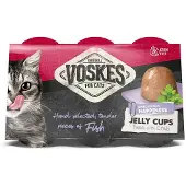 Voskes coupe de gelée au thon avec crabe (6x25 g)