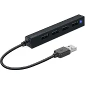 Speedlink SNAPPY SLIM - Concentrateur (hub) - 4 x USB 2.0 - de bureau