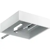 Hansgrohe Raindance E400 tête de douche carré Ø40cm Chrome Brillant