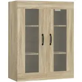 vidaXL Armoire suspendue Chêne Sonoma 69,5x34x90 cm