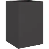 vidaXL Jardinière noir 52x48x75 cm acier