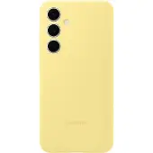 Samsung Original Coque en silicone pour Galaxy S24 FE - Jaune