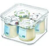SmartaSaker Boite de Rangement Réfrigérateur iDesign Crisp 16 x 16 cm