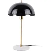 Leitmotiv - Lampe de table Waved Dome - Noir