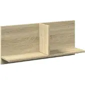 vidaXL Armoire murale 70x16,5x30 cm chêne sonoma bois d'ingénierie