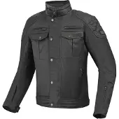 Bogotto Barton veste imperméable de moto en cire, noir, S