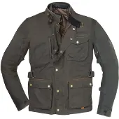 Merlin Veste moto Monty D3O Wax Explorer, olive, 4XL