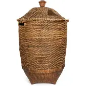 Bazar Bizar Bazar Bizarre Le Panier À Linge Colonial-brun Naturel-xl | BAGE009NBr-XL