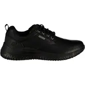 SKECHERS pour homme. 210661 Chaussures en cuir Delson 3.0 Glavine noir (46), Plat, Lacets, Casuel