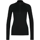 Icebreaker 300 Merinofine Polar Long Sleeve Base Layer Noir XL Femme