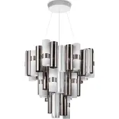 Slamp La Lollo Suspension Pewter|White | X-Large