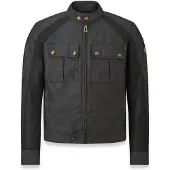 Belstaff Temple veste de cire de moto, noir, S