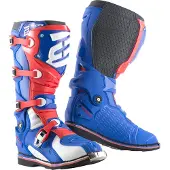 Bogotto MX-7 S Motocross Bottes Blanc Rouge Bleu Taille 44