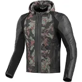 Bogotto Radic Blouson Cuir / Textile Vert Taille 3XL