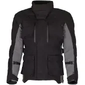 Merlin Veste textile pour moto Solitude D3O, noir/gris, M