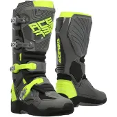 Acerbis Whoops Bottes Motocross Gris Jaune Taille 42