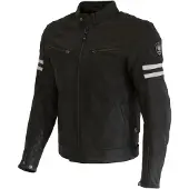 Merlin Hixon II D3O Veste en cuir de moto