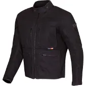 Merlin Veste textile pour moto Drifter D3O Explorer, noir, 3XL