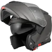 Bogotto V271 Casque de moto à visière relevable, anthracite mat, XS