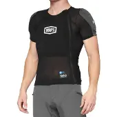100% Tarka Short Sleeve Protection T-shirt Noir S