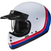 HJC V60 Scoby MC21 Casque Intégral Blanc/Bleu/Rouge XS unisex