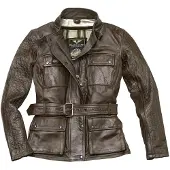 Black-Cafe London Madrid Veste en cuir de moto dames