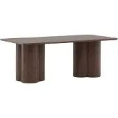 Ebuy24 Olivia table basse mocca.