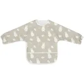 Jollein Bavoir À Manches Longues Imperméable Miffy & Snuffy Olive Green - Jollein