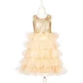 Souza Déguisement - Princesse - Christianne - Beige - - 5-7 ans (110-122) - Costumes