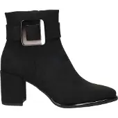Marco Tozzi Boots 'Enkellaarsjes Hak' noir