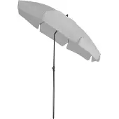 Coppens Parasol Platinum Aruba Volant Light Grey Ø200 cm