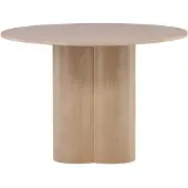 Venture Home Olivia table de salle à manger 110cm whitewash.