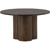 Venture Home Olivia table basse ⌀80cm marron.