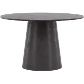 Venture Home Lanzo table de salle à manger Ø120cm mocca.