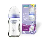 Lansinoh Laboratories NaturalWave Glass biberon Slow 1 pcs