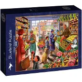 Bluebird Puzzle Puzzle Village Greengrocer - 1000 pièces