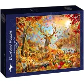Bluebird Puzzle Puzzle Animals In the Fall - 1000 pièces