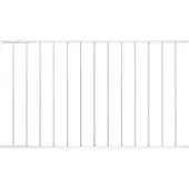 vidaXL HEK Panel 1.7x1.25 m Pulver -Kette -Stahlweiß