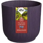 Elho Pot Winery Rond D.16cm Mauve Foncé -