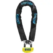 Oxford Antivol chaîne 16mm Big Boss + 1,2m x 12mm