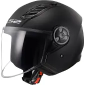 LS2 Of616 Airflow Ii Open Face Helmet Noir L