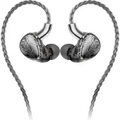 Fiio FA19 (Filaire), Écouteurs, Transparent, Noir
