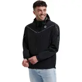 Rogelli Unisexe, Veste de cyclisme, Pendler-Essential Regenanzug (M), Noir, M