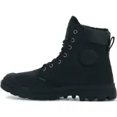 Palladium Bottines à lacets 'Pampa' bleu / noir