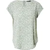 ONLY Chemisier 'ONLVic' vert pastel / blanc
