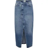 My Essential Wardrobe Jupe 'Louis' bleu denim
