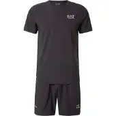 Emporio Armani pour homme. 8NPV03_PNDDZ Ventus7 Travel Pack noir (S), Casuel, Sport, Multisport, Polyester, Manche courte