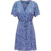 ONLY Robe 'ONLEvida' bleu / blanc
