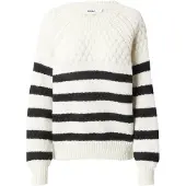 ONLY Pull-over 'Billie' noir / blanc