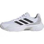 Adidas Chaussure de sport 'CourtJam Control 3' gris / noir / blanc